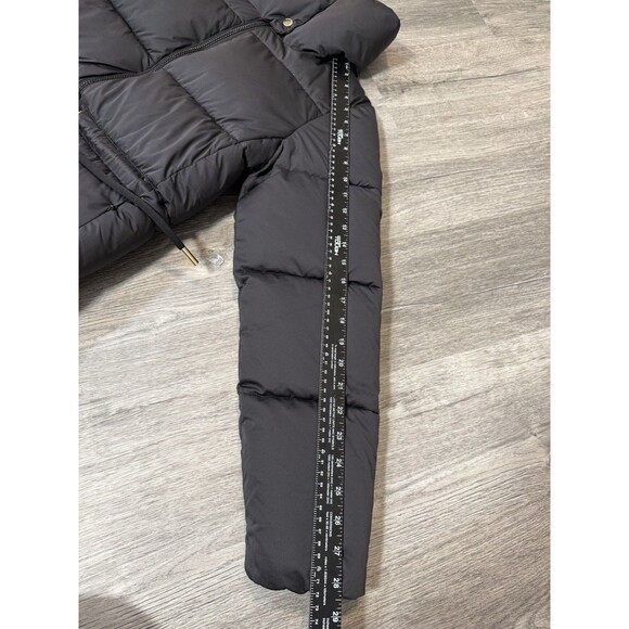 Save the Duck Petunia Black Puffer Jacket Drawstring Waist Women's 2/M NWT $448 - Picture 12 of 16